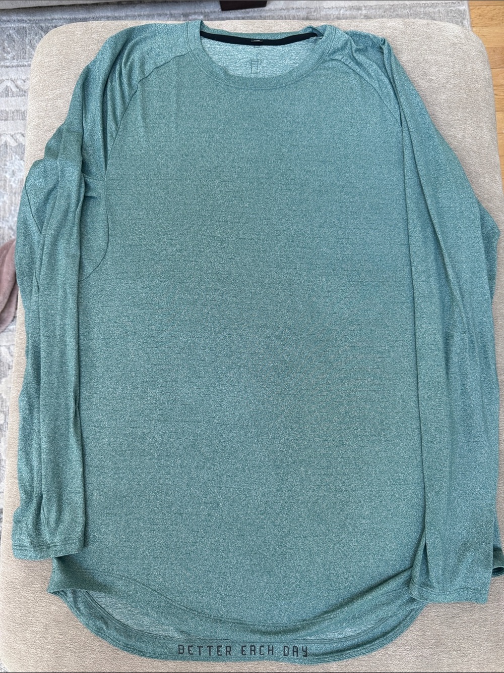 lululemon athletica Long-Sleeve Crewneck Top — Teal